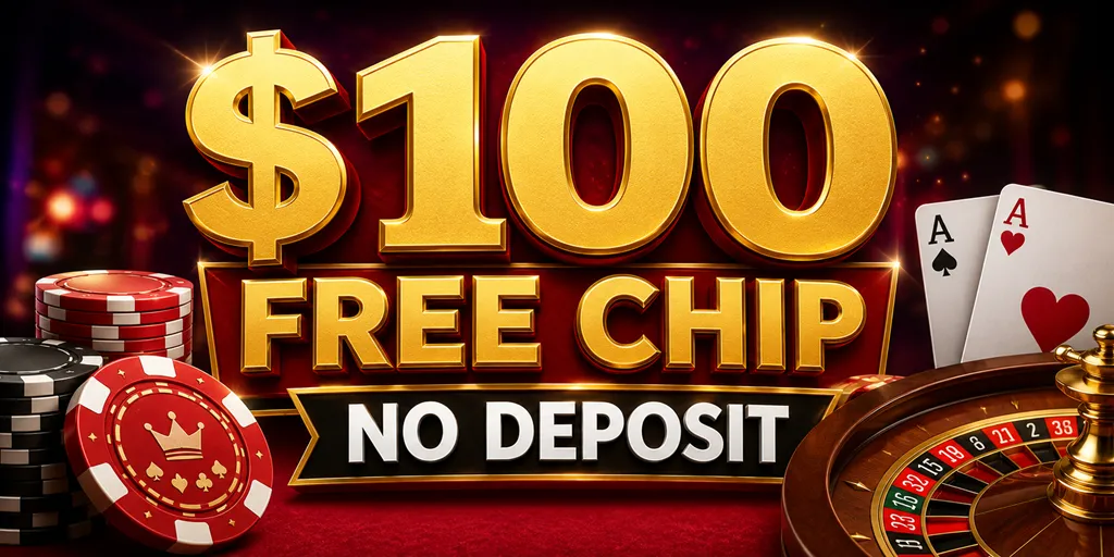 $100 Free Chip No Deposit