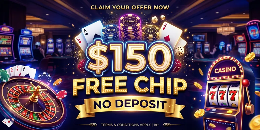 $150 Free Chip No Deposit