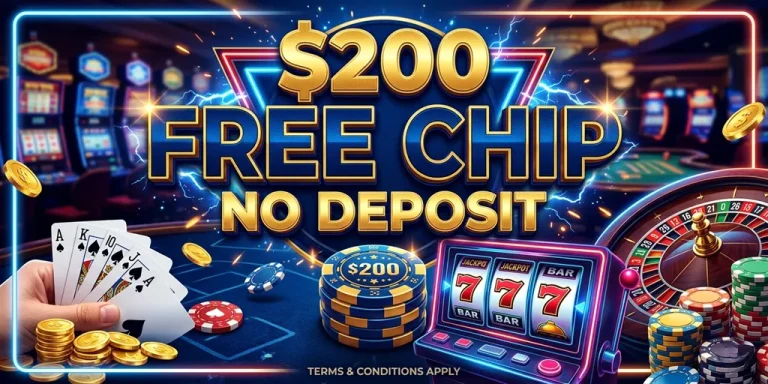 $200 Free Chip No Deposit