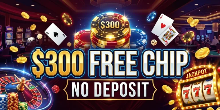 $300 Free Chip No Deposit