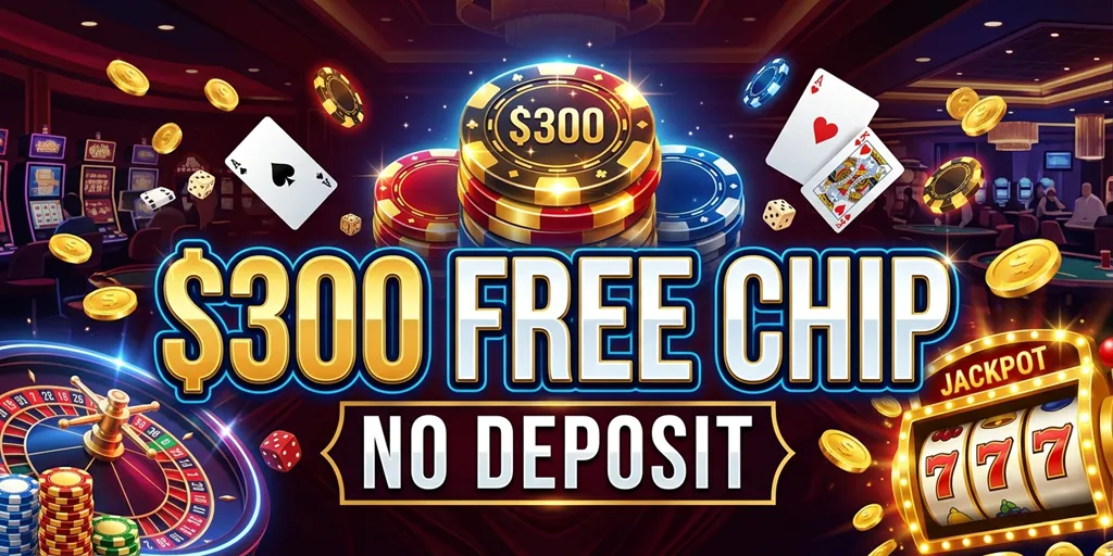 $300 Free Chip No Deposit