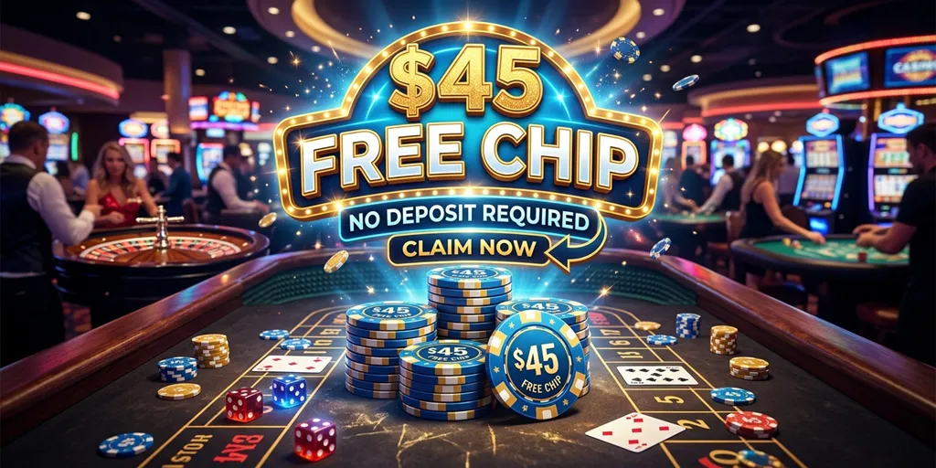 $45 Free Chip No Deposit