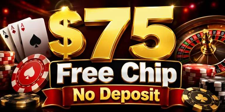 $75 Free Chip No Deposit