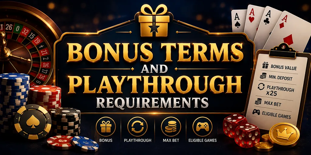 Bonus Terms And Playthrough Requirements