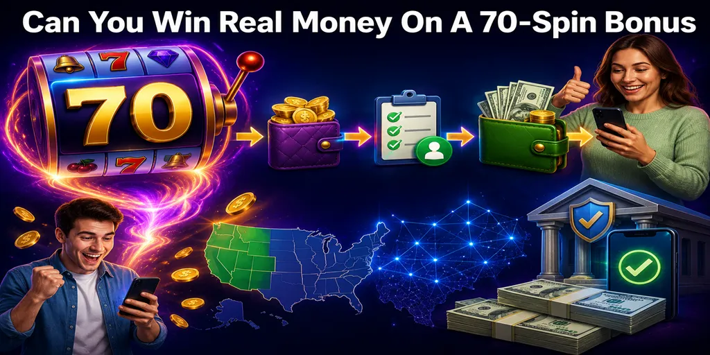 Can You Win Real Money On A 70-Spin Bonus