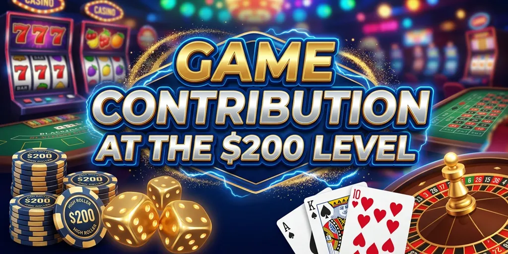Game Contribution At The $200 Level