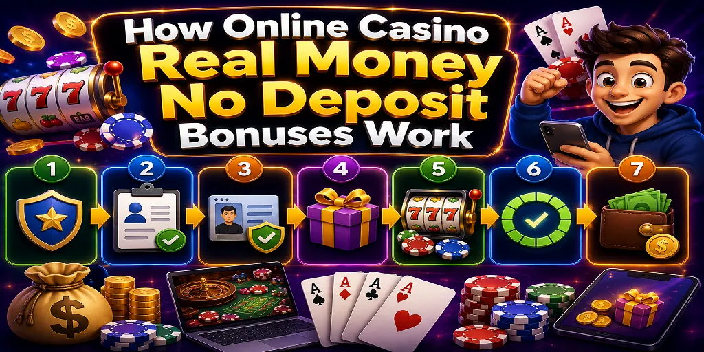 How Online Casino Real Money No Deposit Bonuses Work