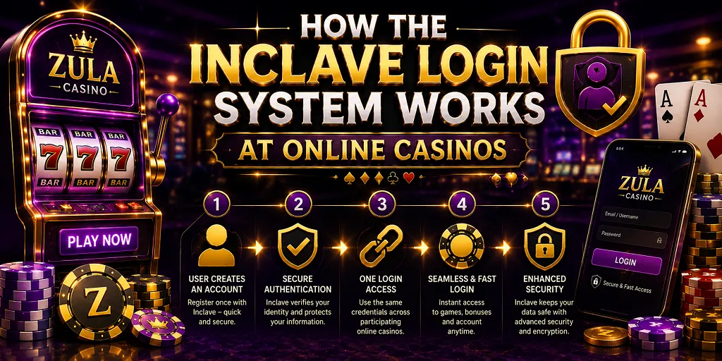 How The Inclave Login System Works At Online Casinos