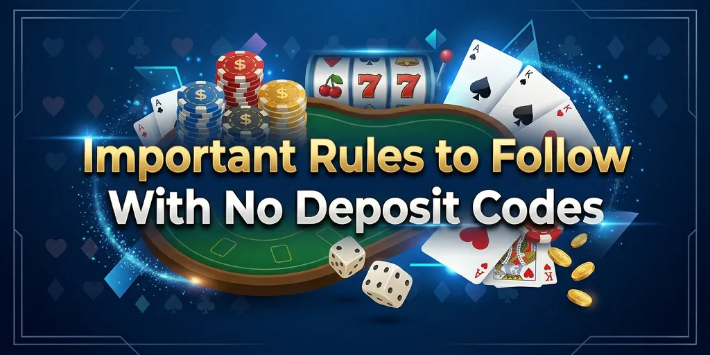 Important Rules to Follow With No Deposit Codes