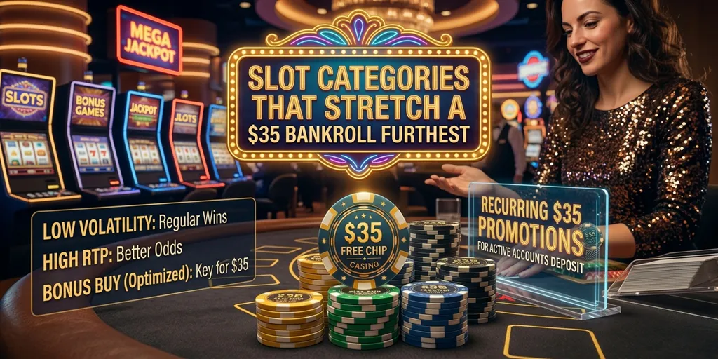 Slot Categories That Stretch A $35 Bankroll Furthest