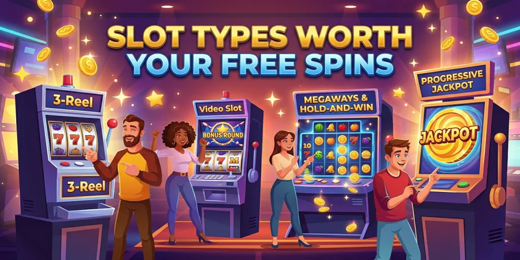 Slot Types Worth Your Free Spins