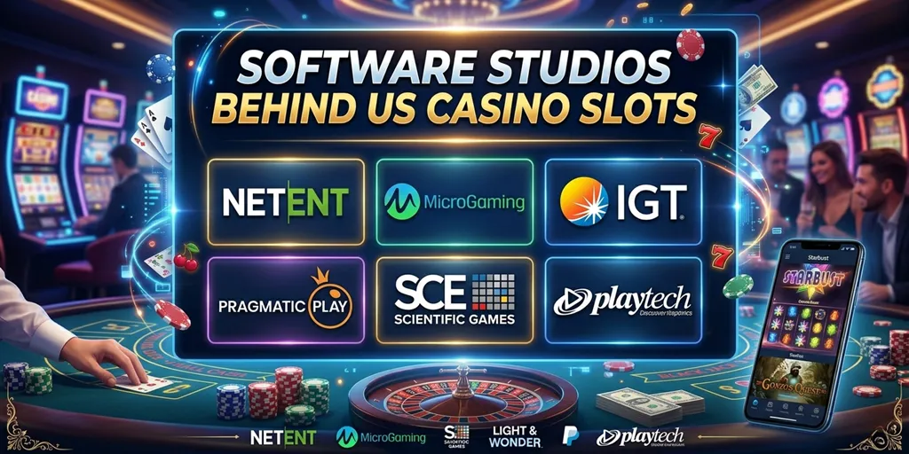 Software Studios Behind US Casino Slots