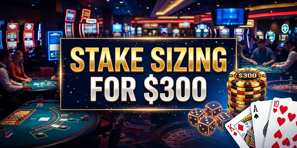 Stake Sizing For $300