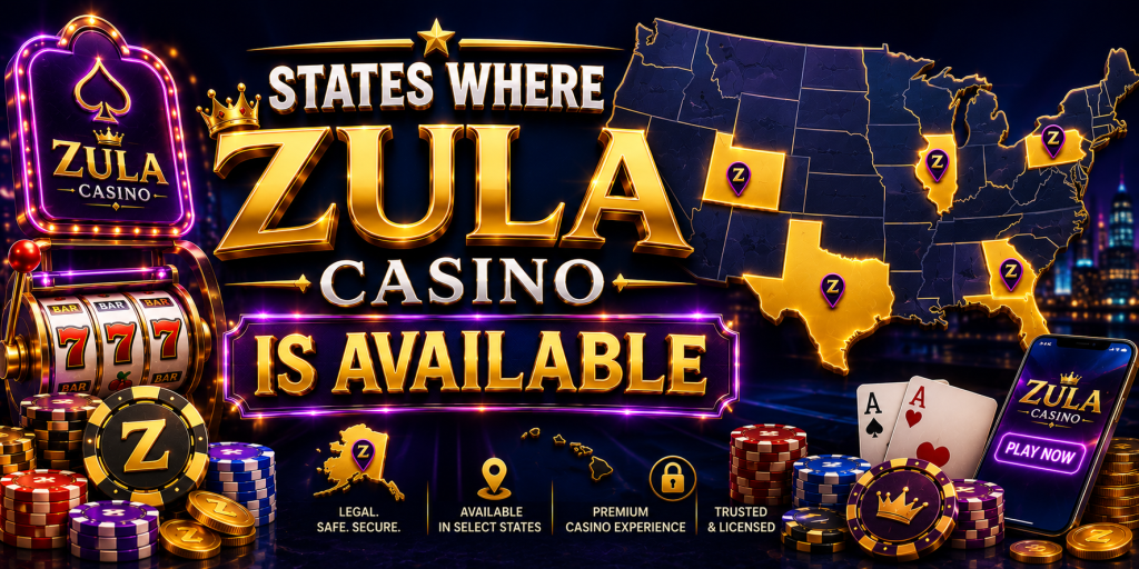 States Where Zula Casino Is Available