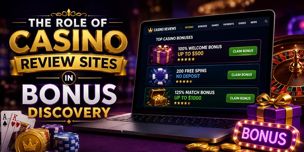 The Role Of Casino Review Sites In Bonus Discovery:$100 Free Chip No Deposit