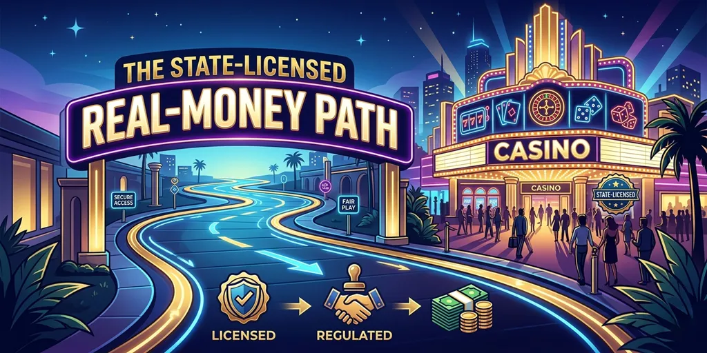 The State-Licensed Real-Money Path