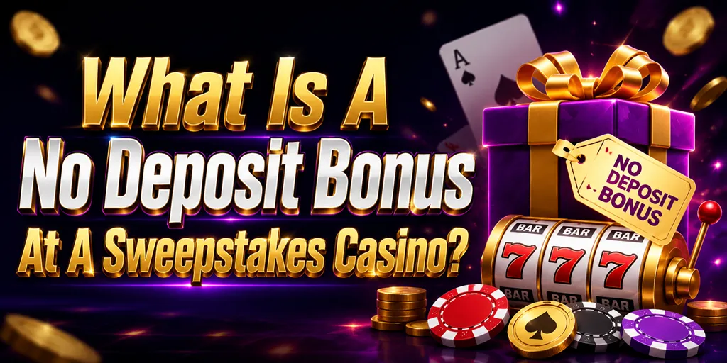 What Is A No Deposit Bonus At A Sweepstakes Casino