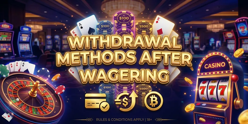 Withdrawal Methods After Clearing Wagering