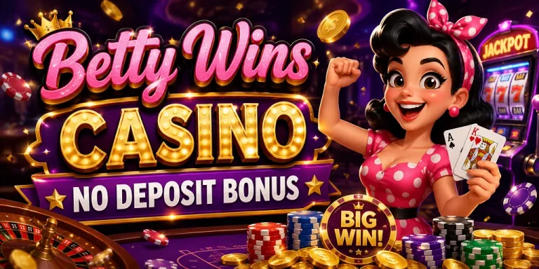 Betty Wins Casino No Deposit Bonus