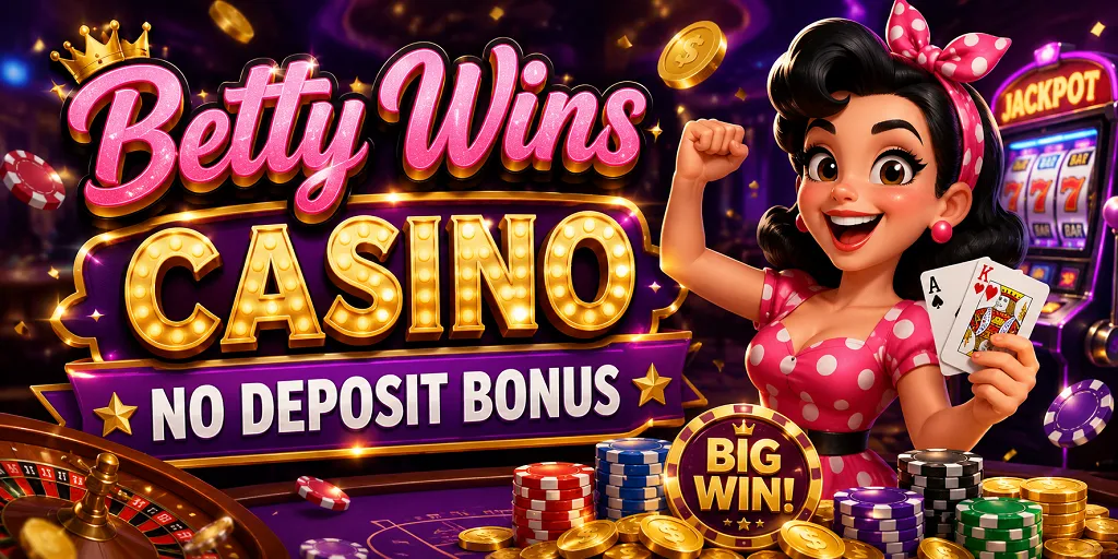 Betty Wins Casino No Deposit Bonus
