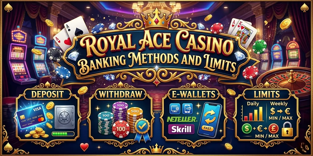 Royal Ace Casino Banking Methods And Limits
